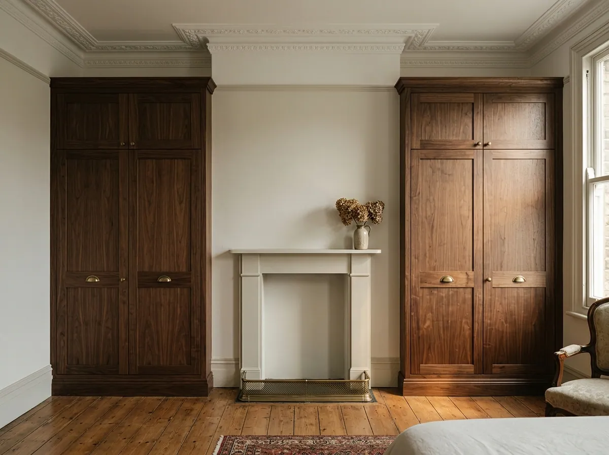 Alcove wardrobe example — editorial photograph.