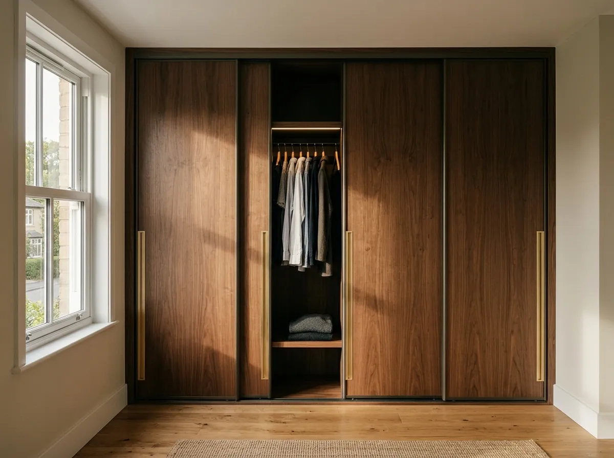Sliding Door wardrobe example — editorial photograph.